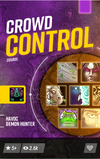 Havoc Demon Hunter CC Course