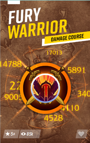 Fury Warrior Damage Course